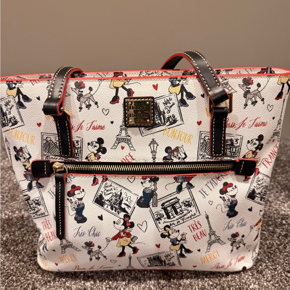 Dooney & Bourke Handbags - Dooney & Bourke Paris Mickey Mouse Tote